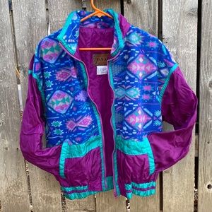 Pan Asia Vintage Jacket w/ Southwest Pattern M